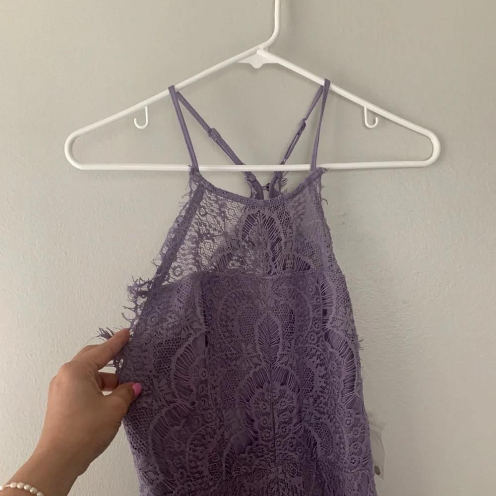 NWOT Free People she’s got it lace slip dress